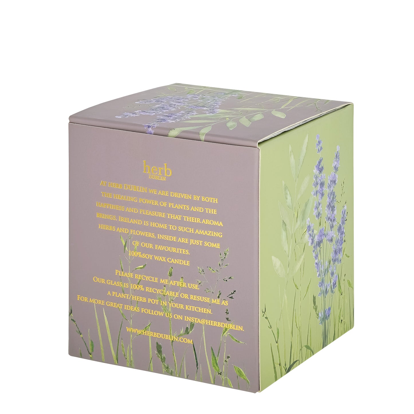 Herb Dublin Lavender & Rosemary Candle