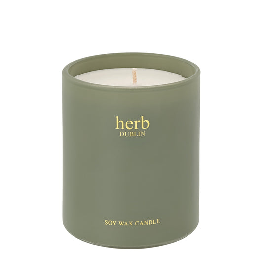 Herb Dublin Mistletoe and Wine Candle