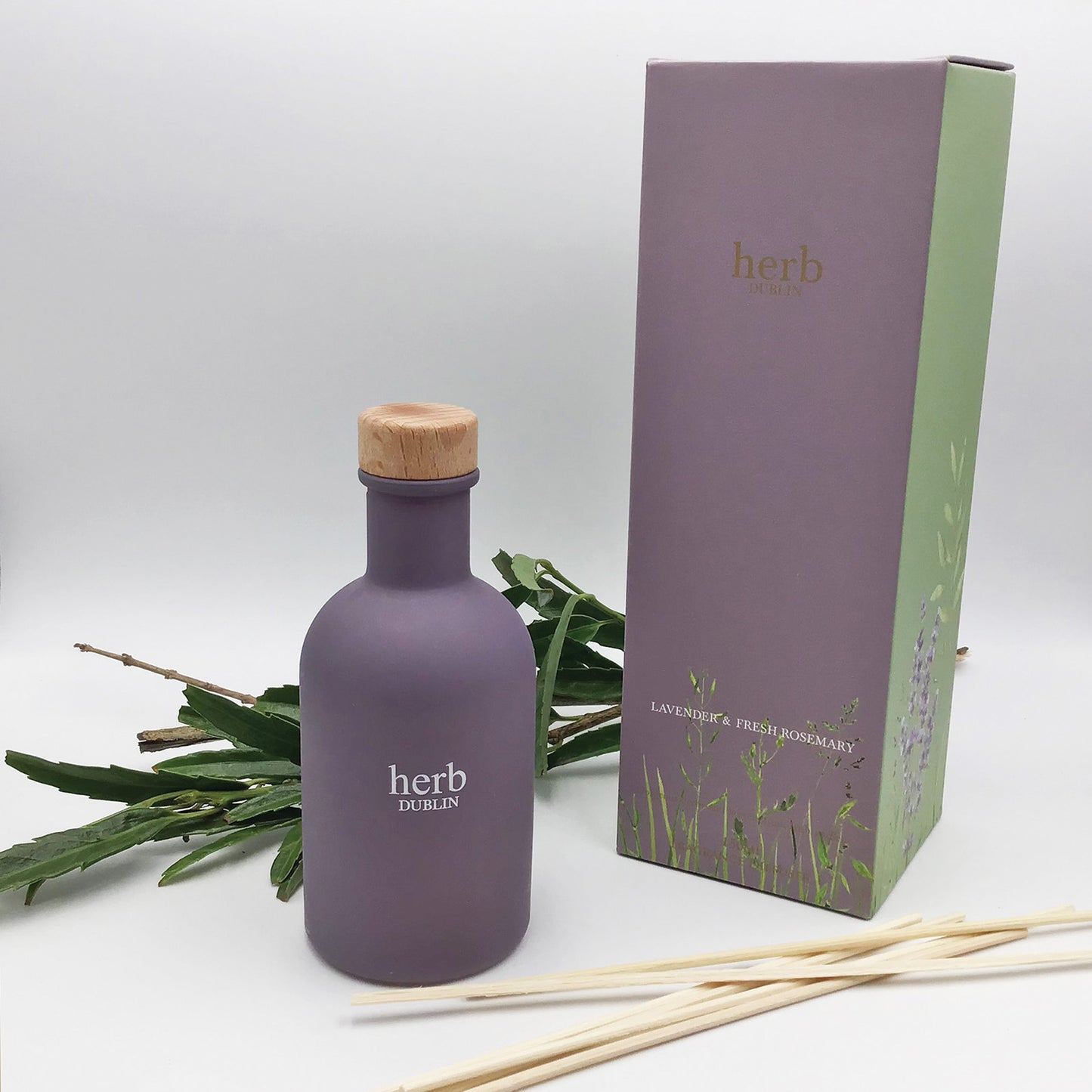 Herb Dublin Lavender & Rosemary 150ml Diffuser