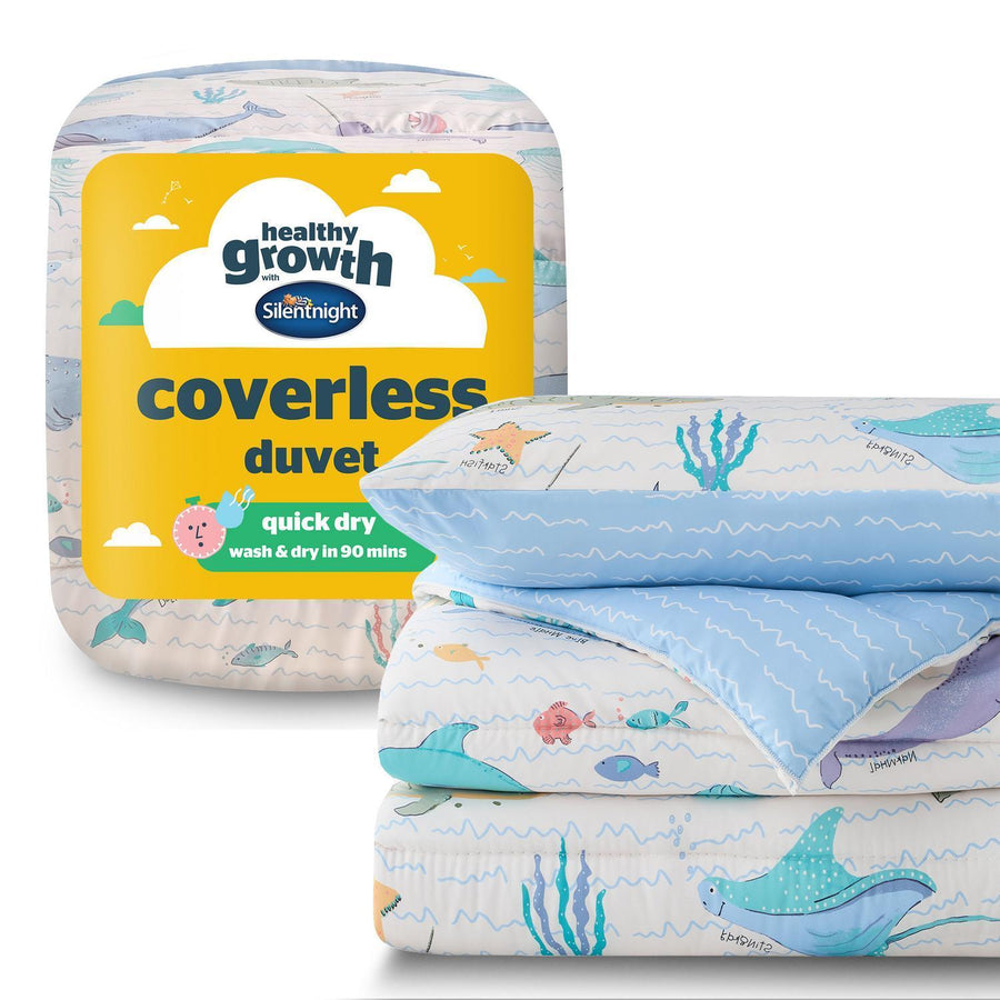 Silentnight Healthy Growth Under The Sea Print 10.5 Tog Coverless Duvet