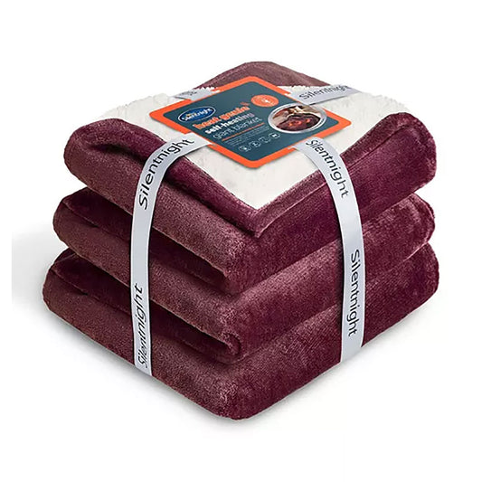 Silentnight Berry Heat Genie Self Heating Blanket