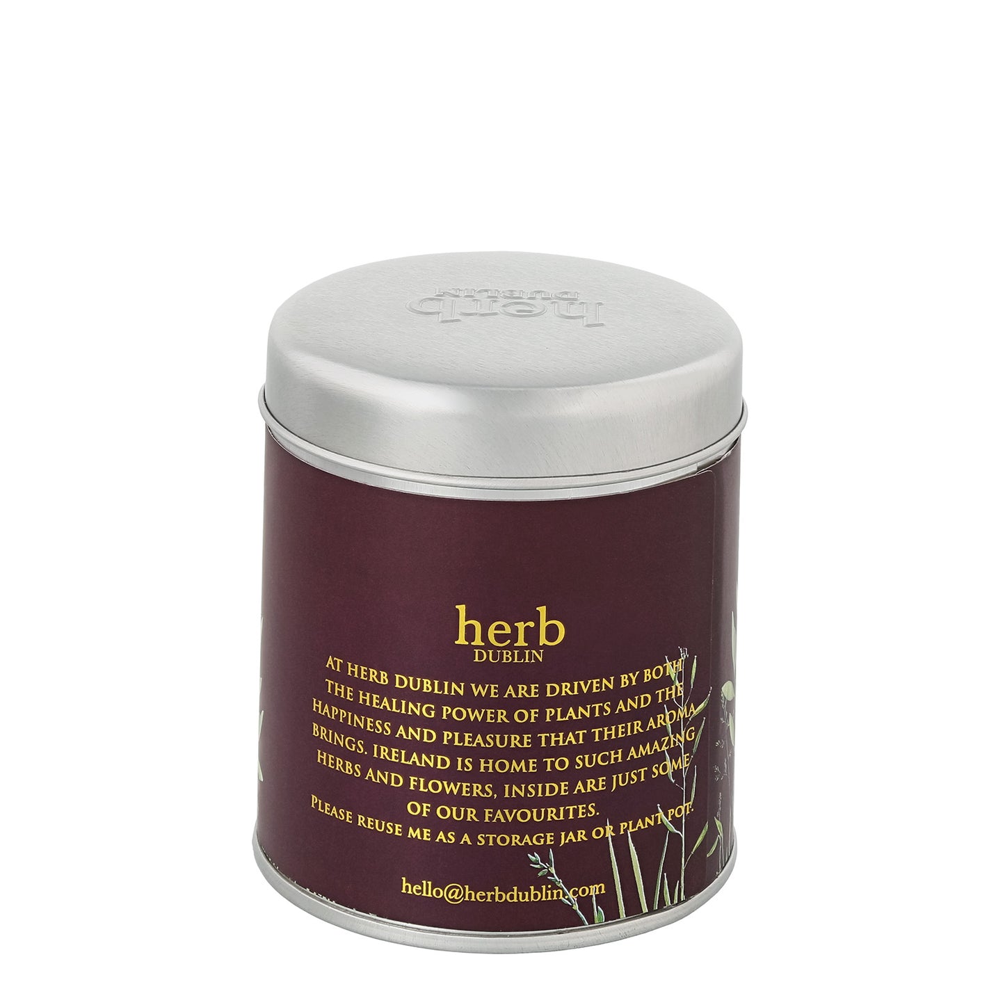 Herb Dublin Comfort and Joy Tin Candle