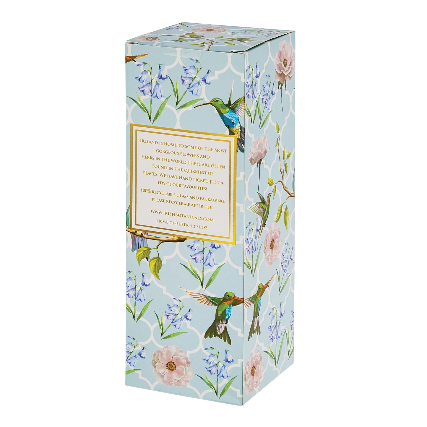 Irish Botanicals Blooming Bluebells 120ml Diffuser