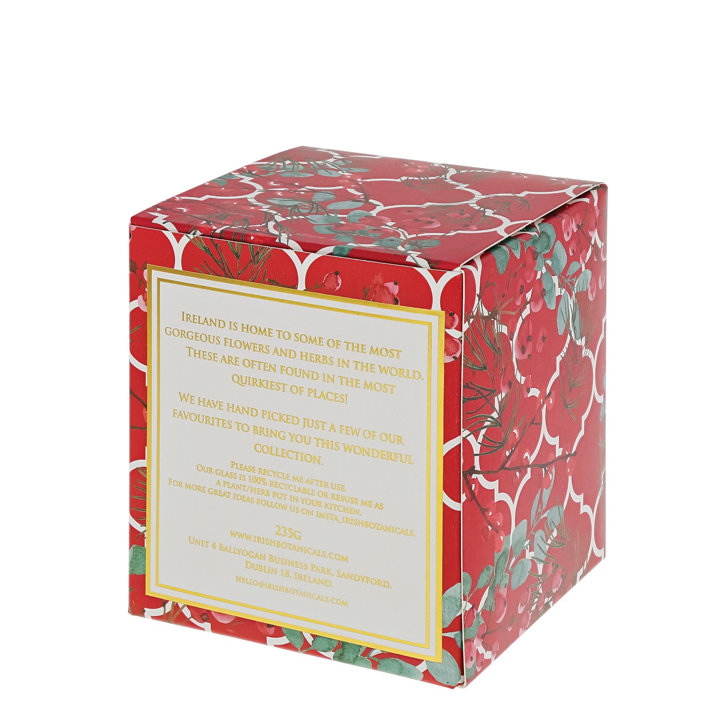 Irish Botanicals Wild Winter Berries Candle