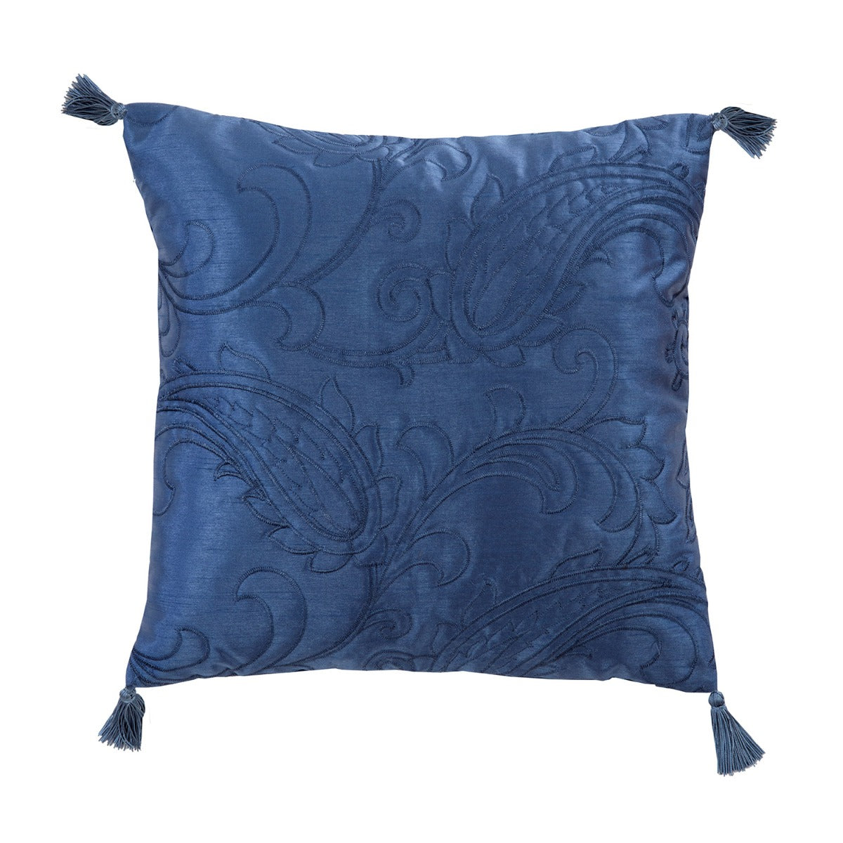 Paisley Chambray Luxury Jacquard 6 Piece Bedding Bundle