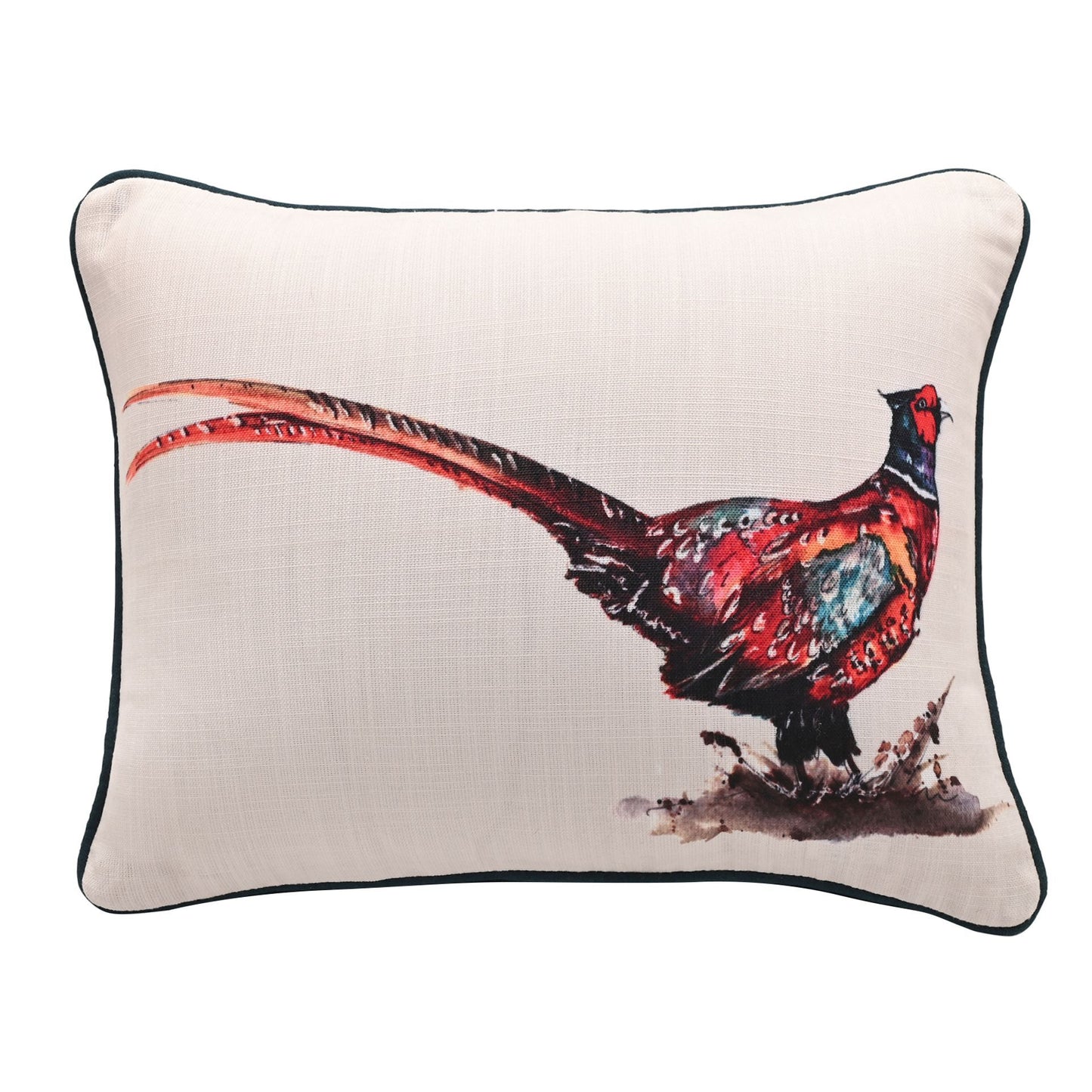 Meg Hawkins Pheasant Oblong Cushion