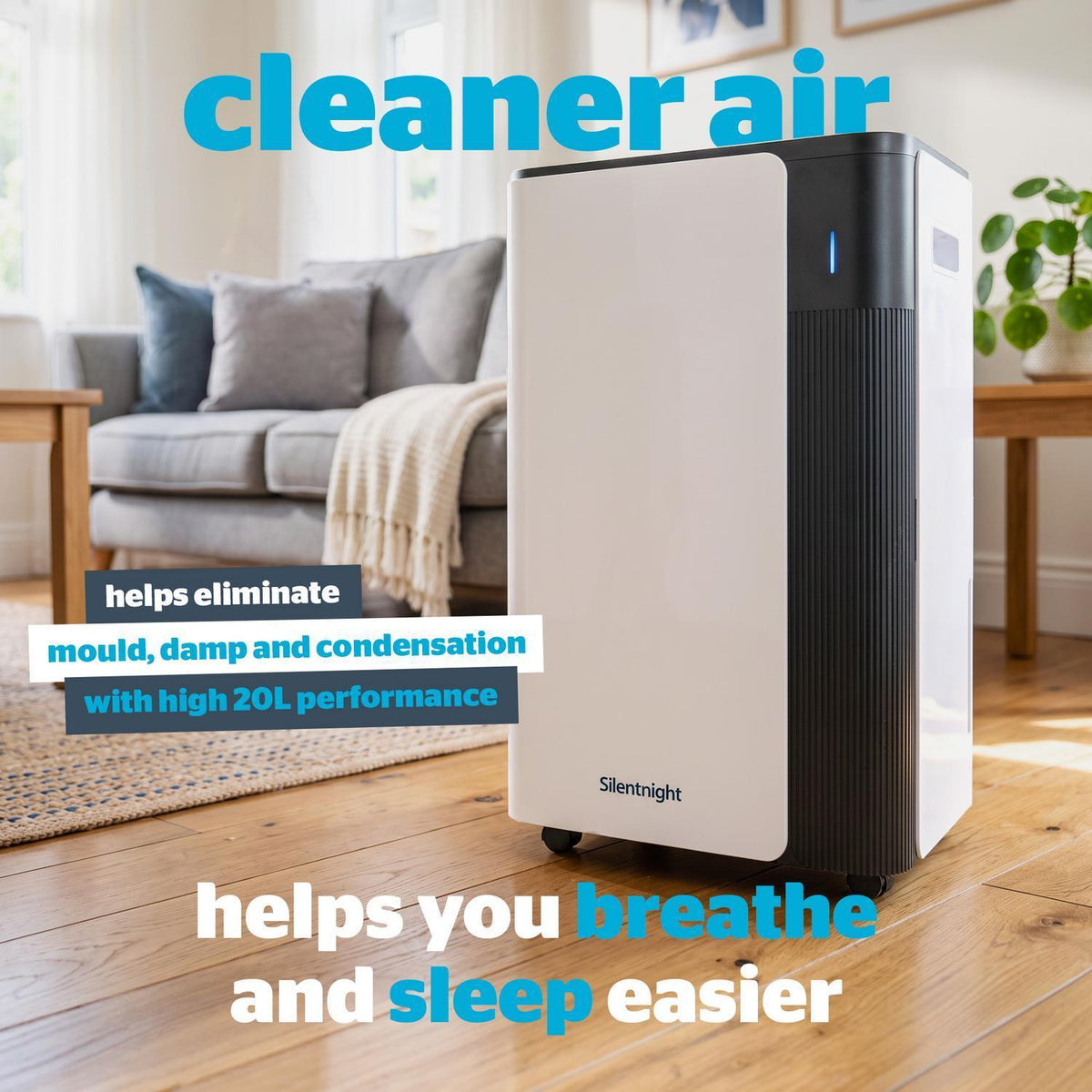 Silentnight Airmax Dehumidifier 20L