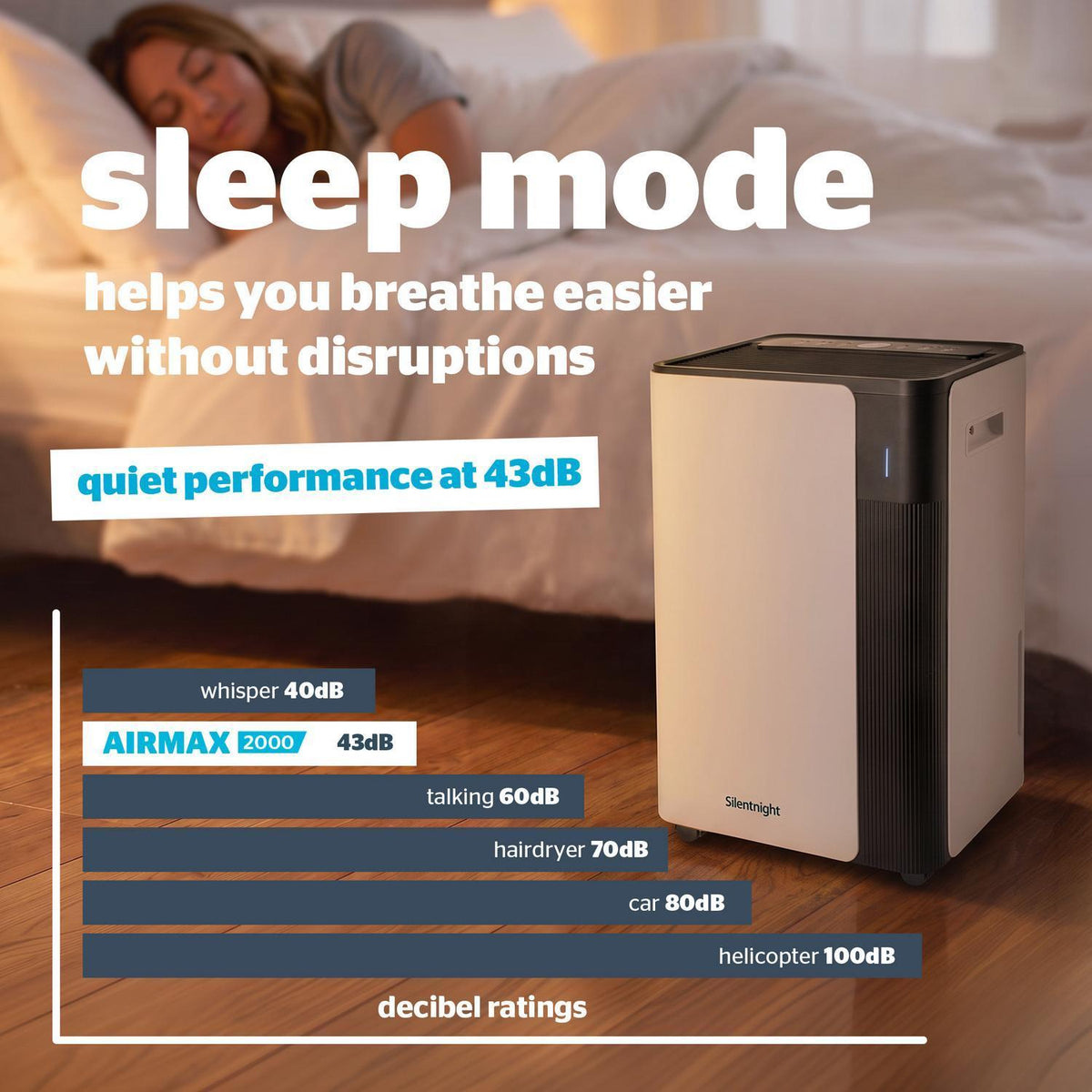 Silentnight Airmax Dehumidifier 20L