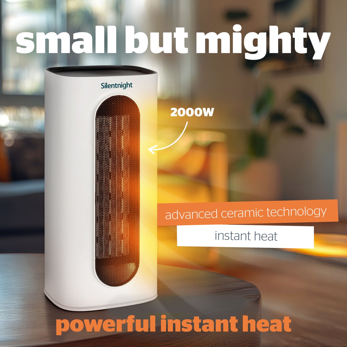 Silentnight Comfort Control Ceramic Fan Heater