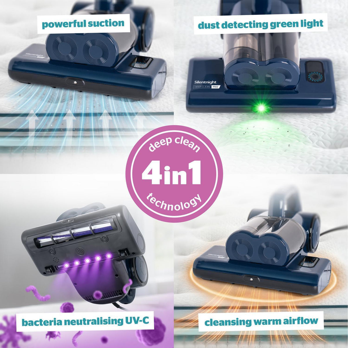 Silentnight Deep Clean Pro Mattress Vacuum Cleaner