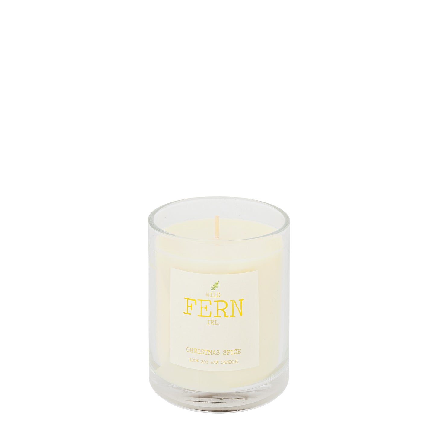 Irish Botanicals Wild Fern Christmas Candle