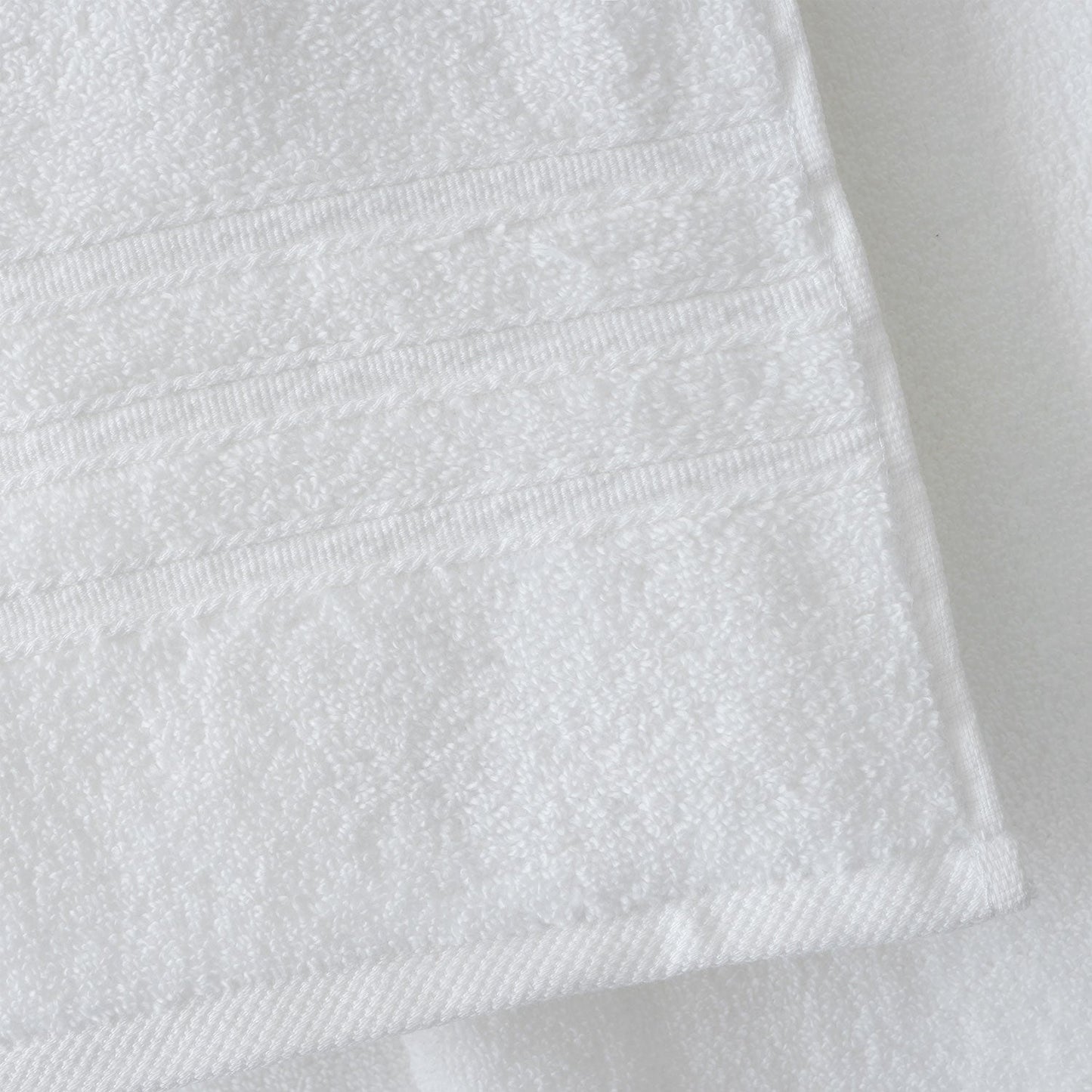 Catherine Lansfield Zero Twist White 450Gsm 100% Cotton Towels