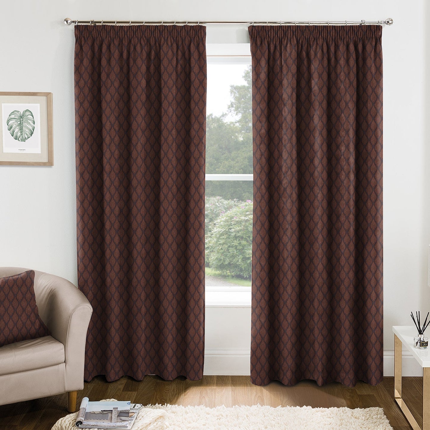 Treasure Tigers Eye Made to Measure Curtains