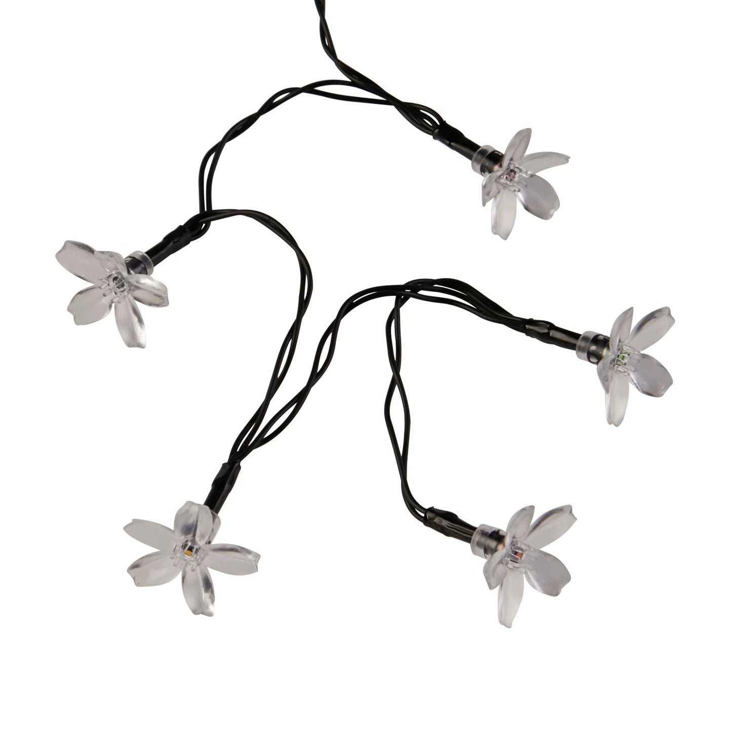 30 Flower Head Battery String Lights