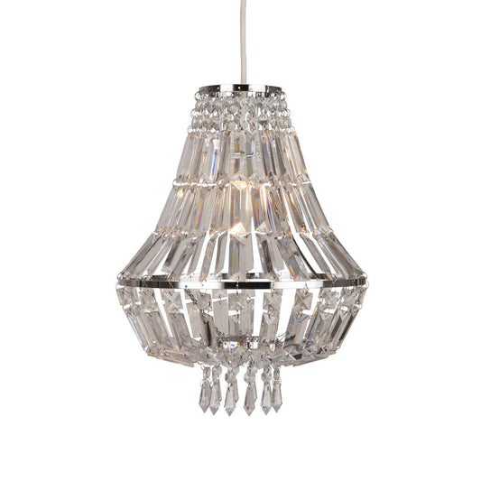 Acrylic Empire Easy Fit Pendant Light Shade