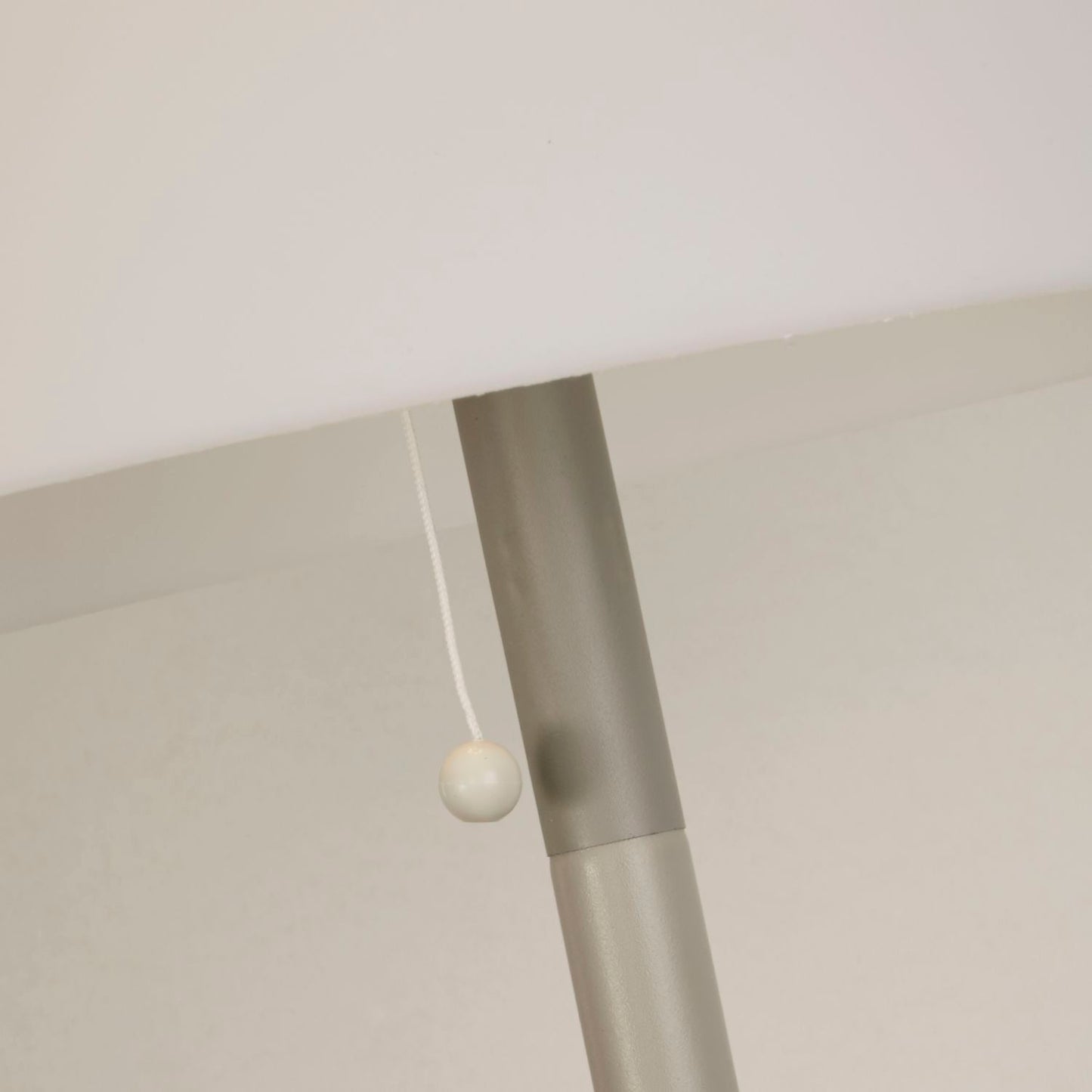 Silver Solar Pole Outdoor Floor Lamp