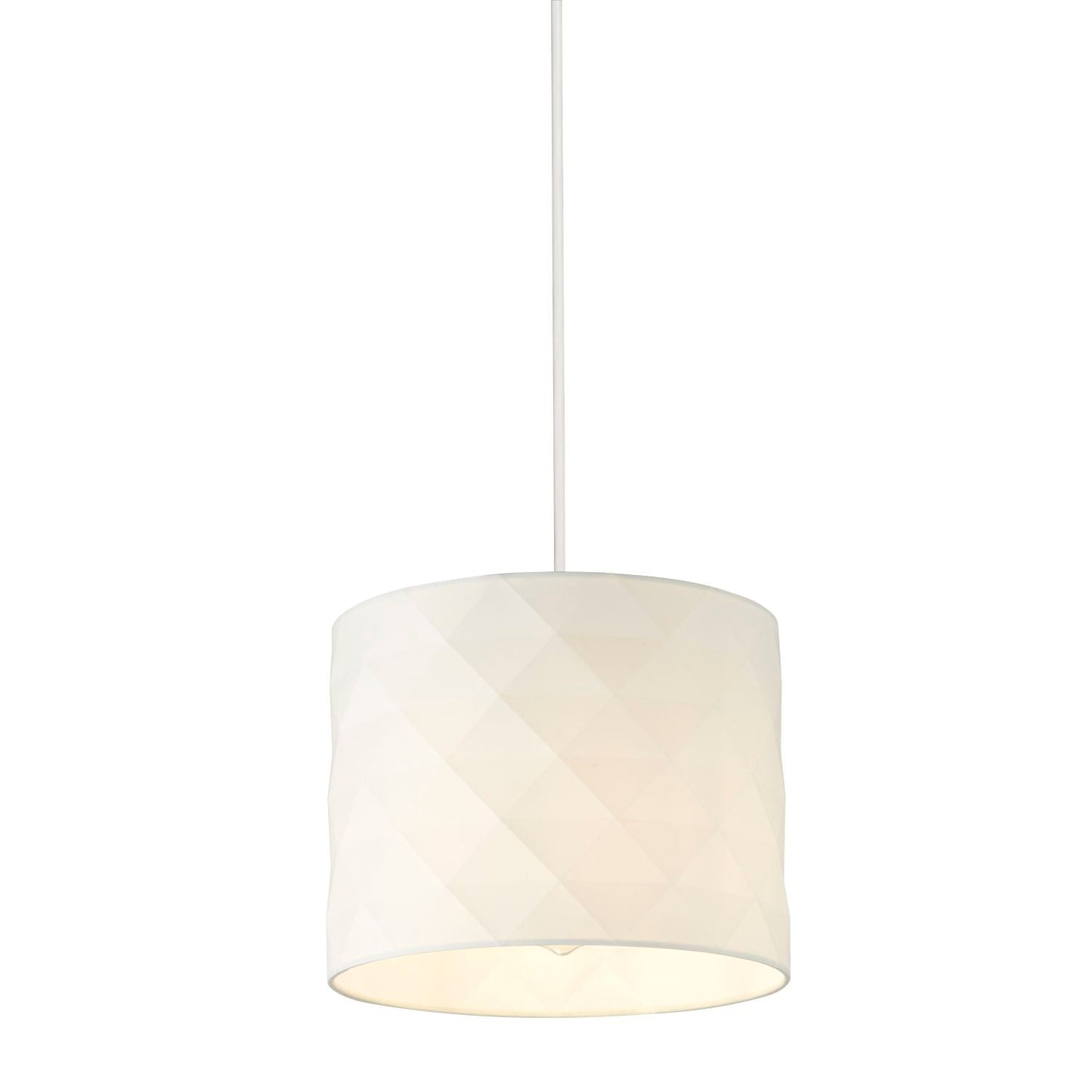 Geo White Light Shade