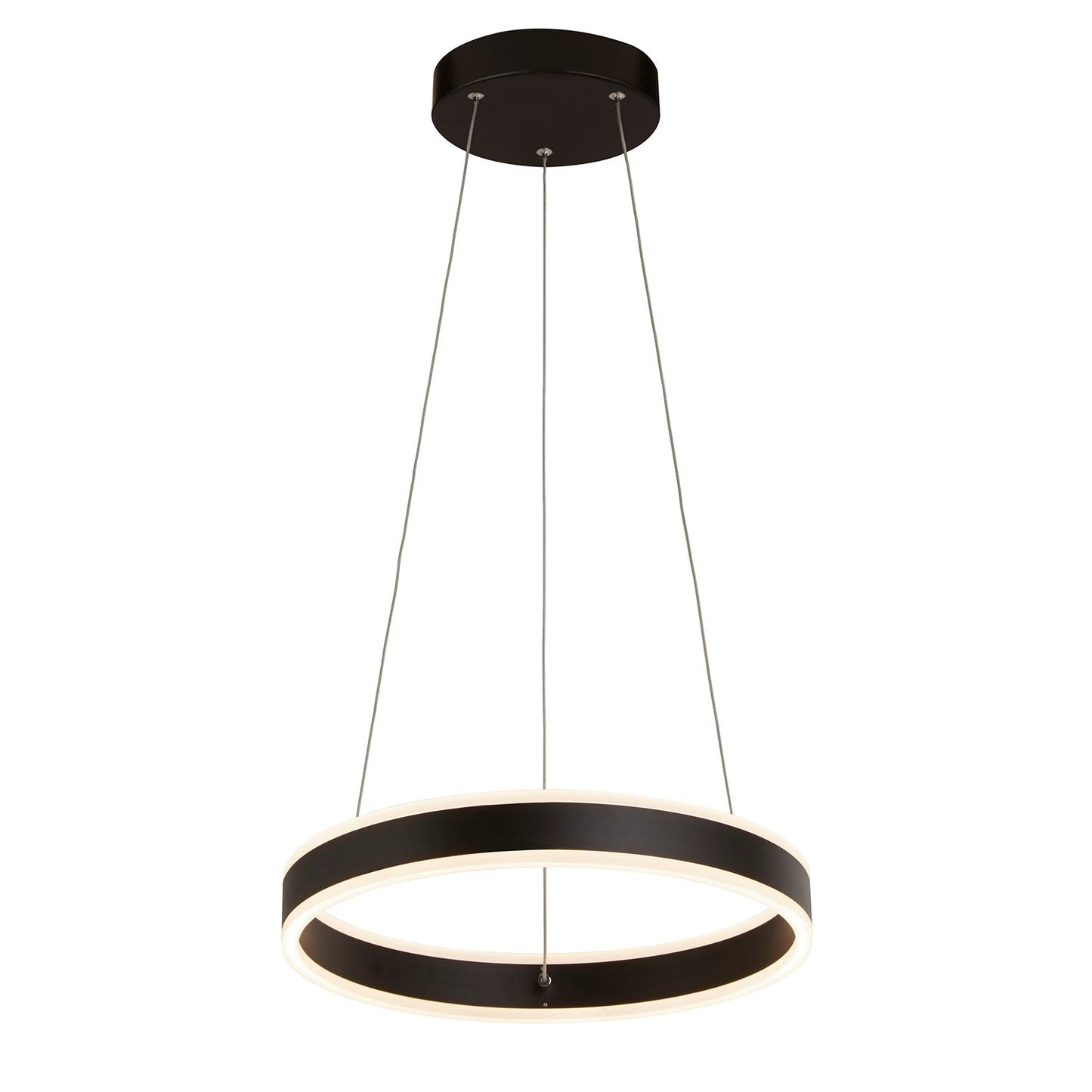 Black Halo LED Pendant Light