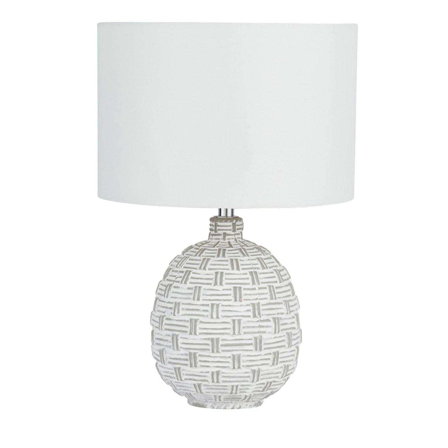 Textured Ceramic Base Table Lamp