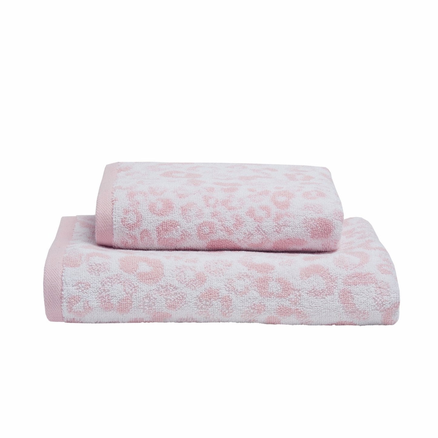 Animal Print 550gsm Blush Pink Cotton Towels