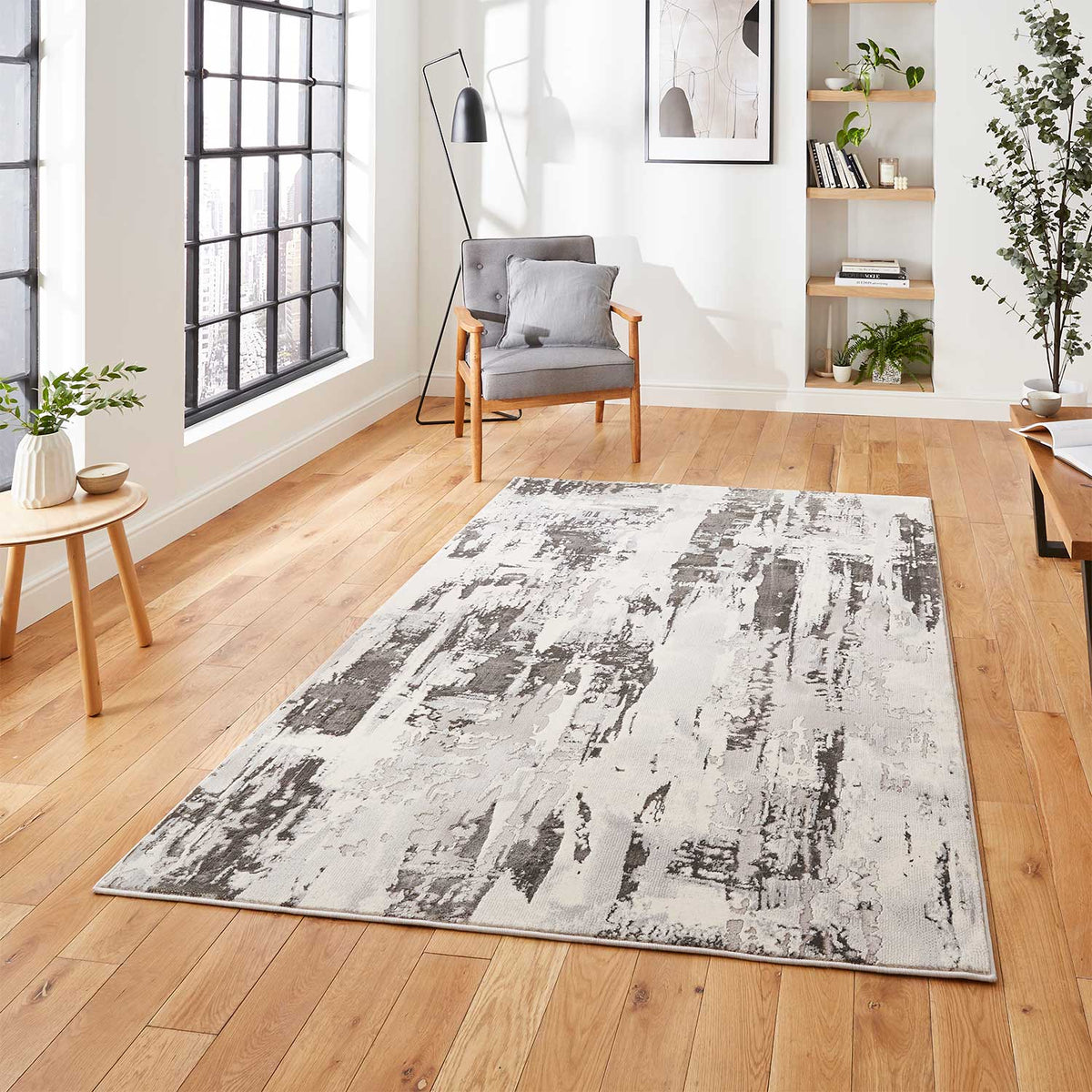 Apollo GR579 Grey Ivory Rug