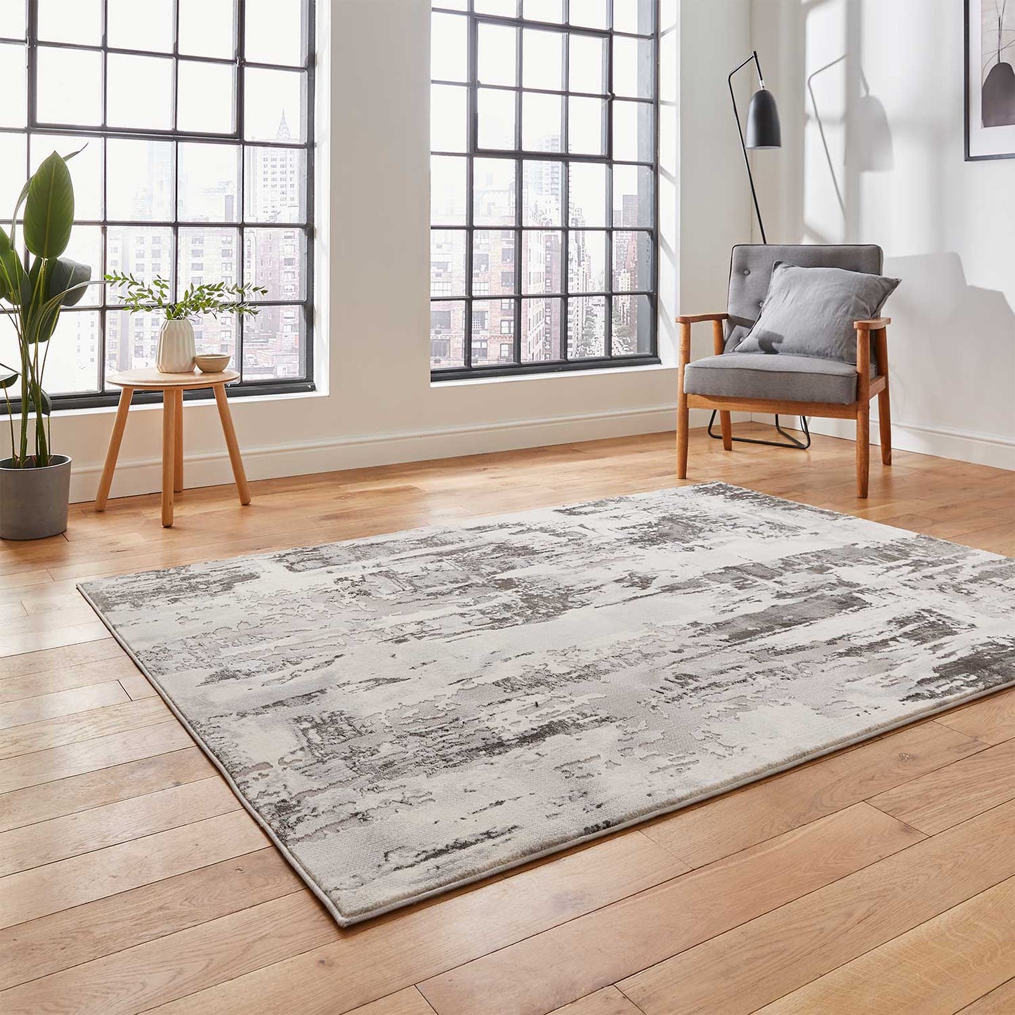 Apollo GR579 Grey/Ivory Rug