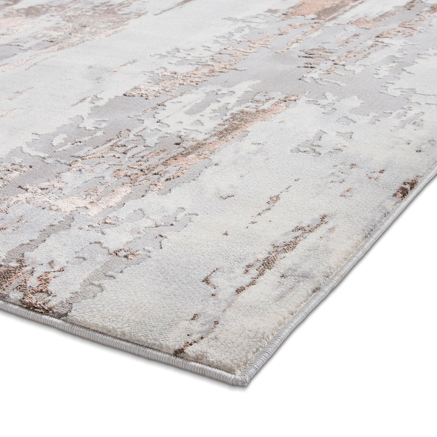 Apollo GR579 Grey/Rose Rug