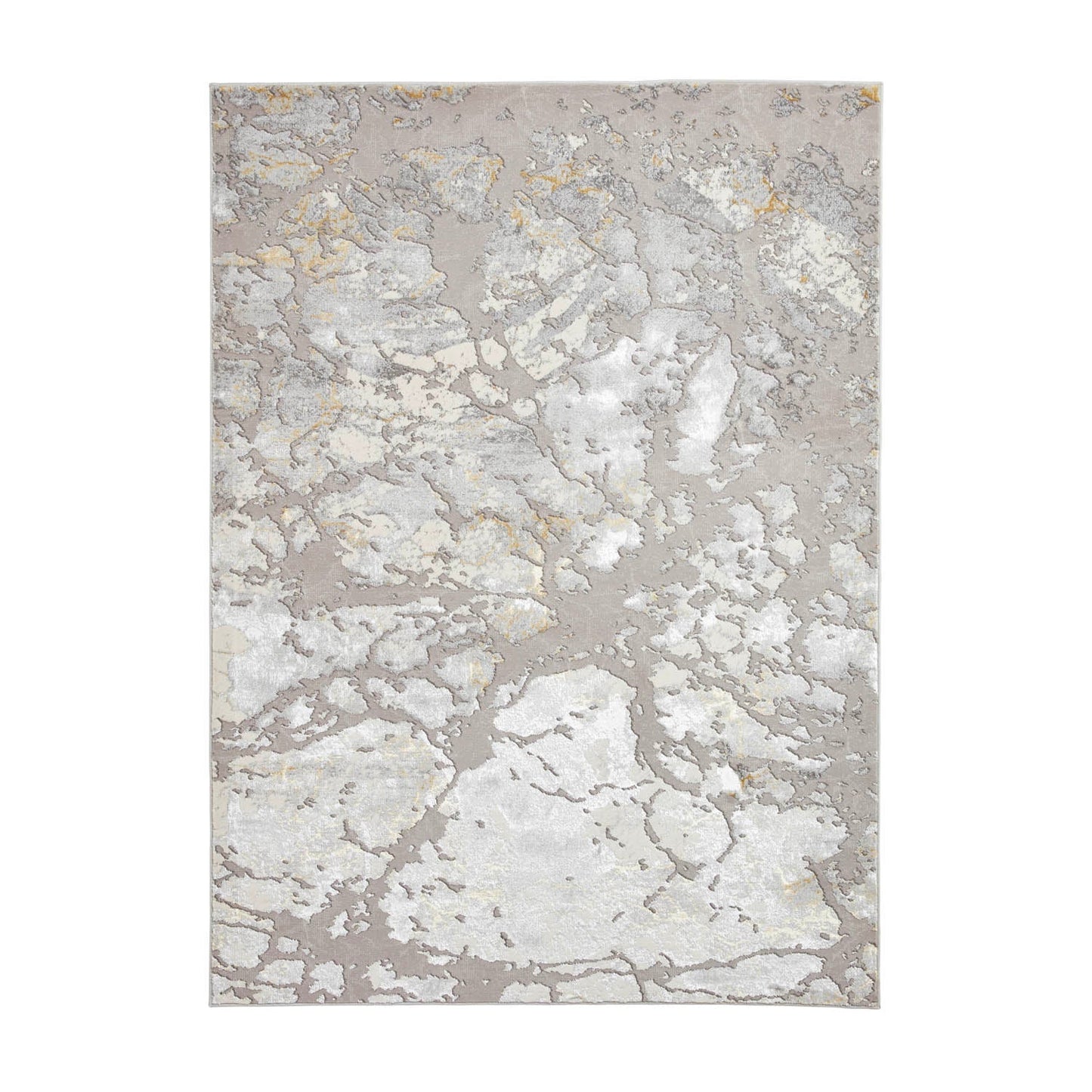 Apollo 2677 Grey/Gold Rug