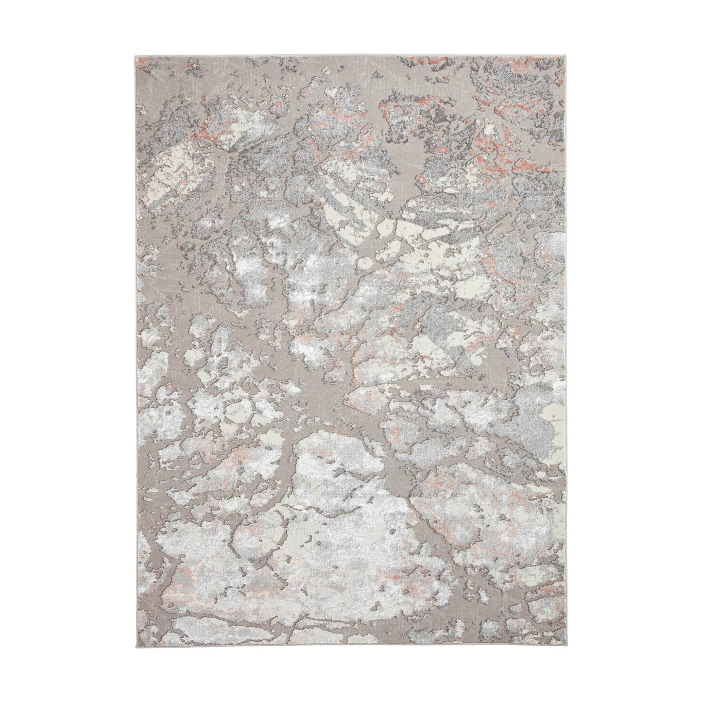 Apollo 2677 Grey/Rose Rug