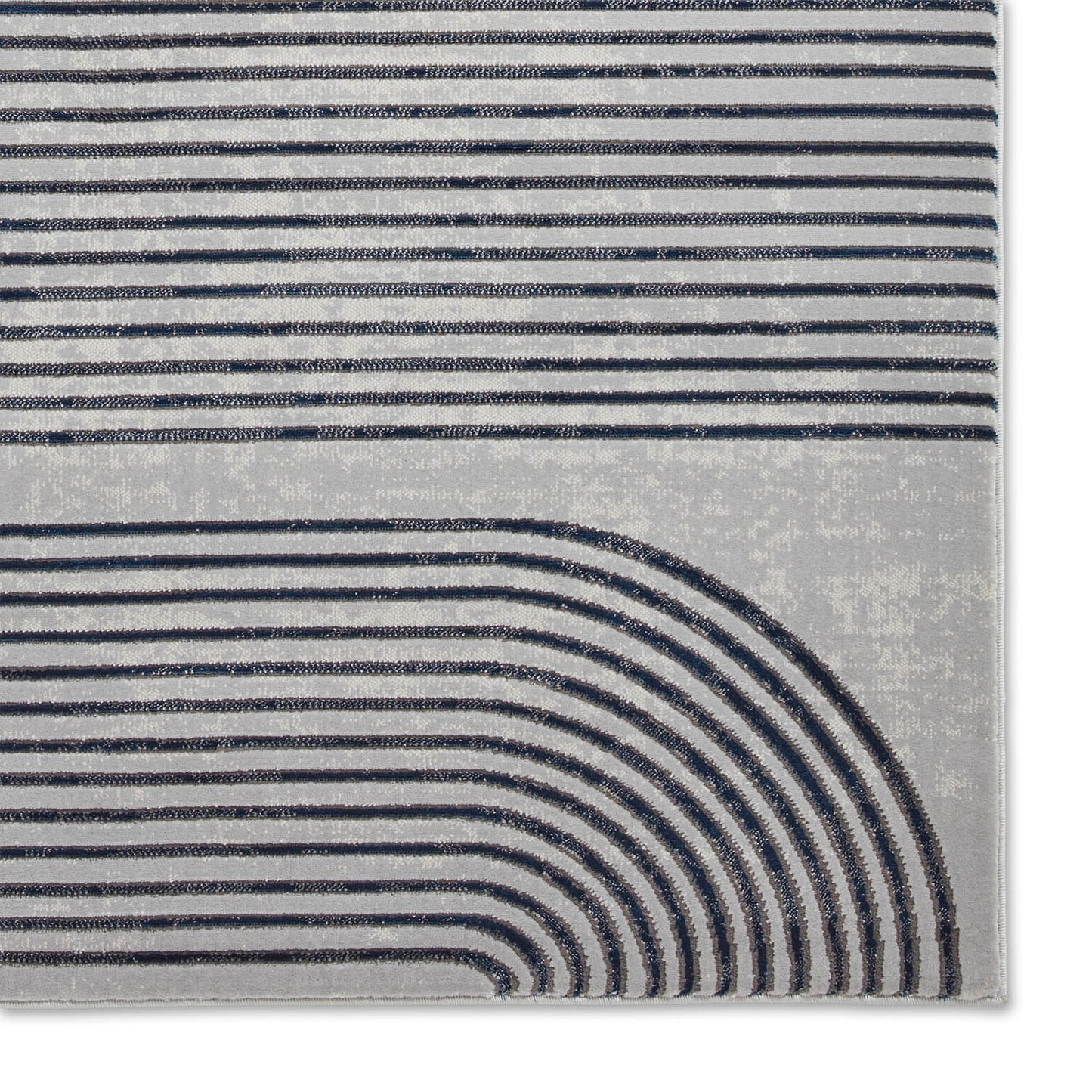 Apollo 2683 Grey/Navy Rug