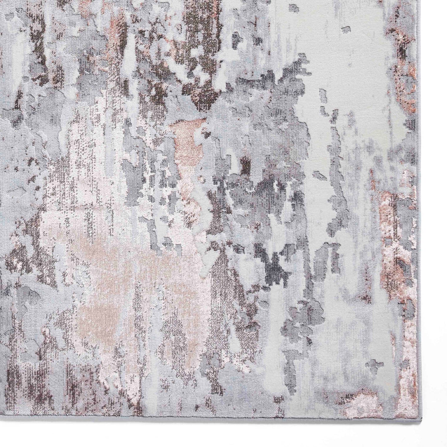 Apollo GR580 Grey/Rose Rug