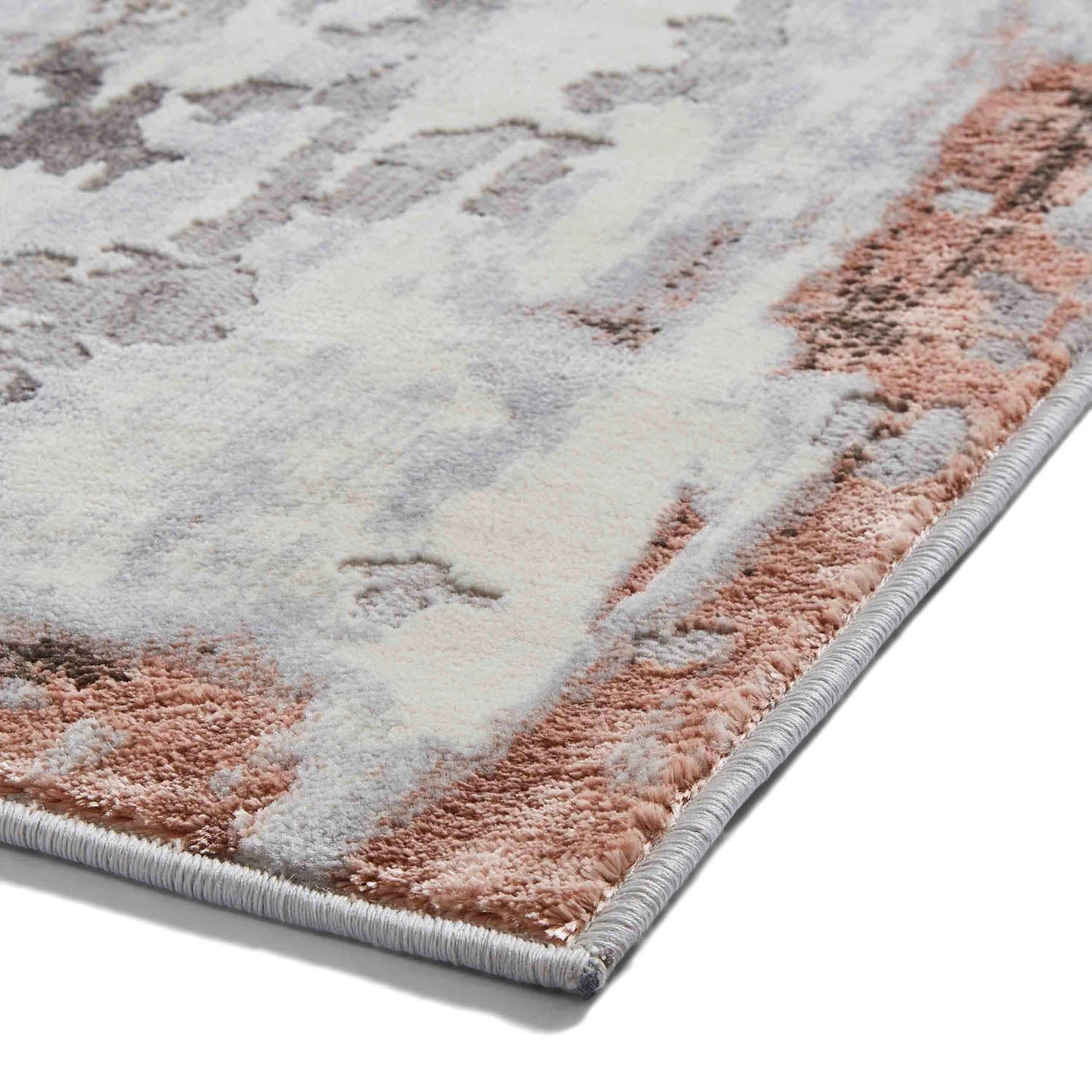 Apollo GR580 Grey/Rose Rug