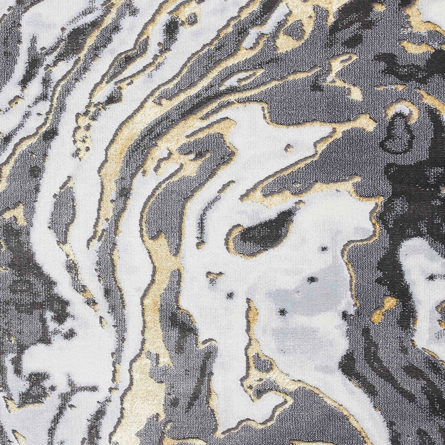 Apollo GR584 Grey/Gold Rug