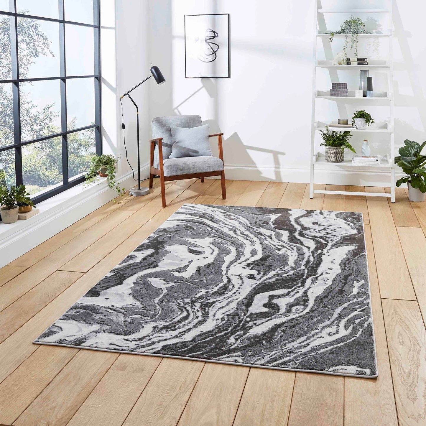 Apollo GR584 Grey Rug