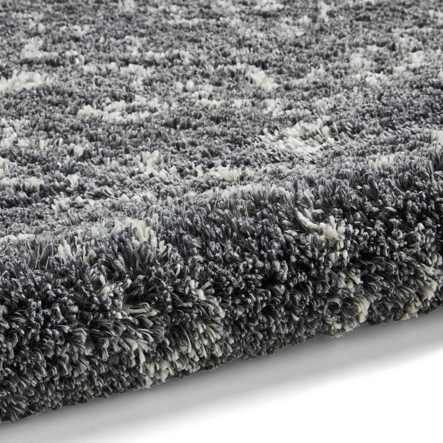 Aspen 1537 Grey Shaggy Rug