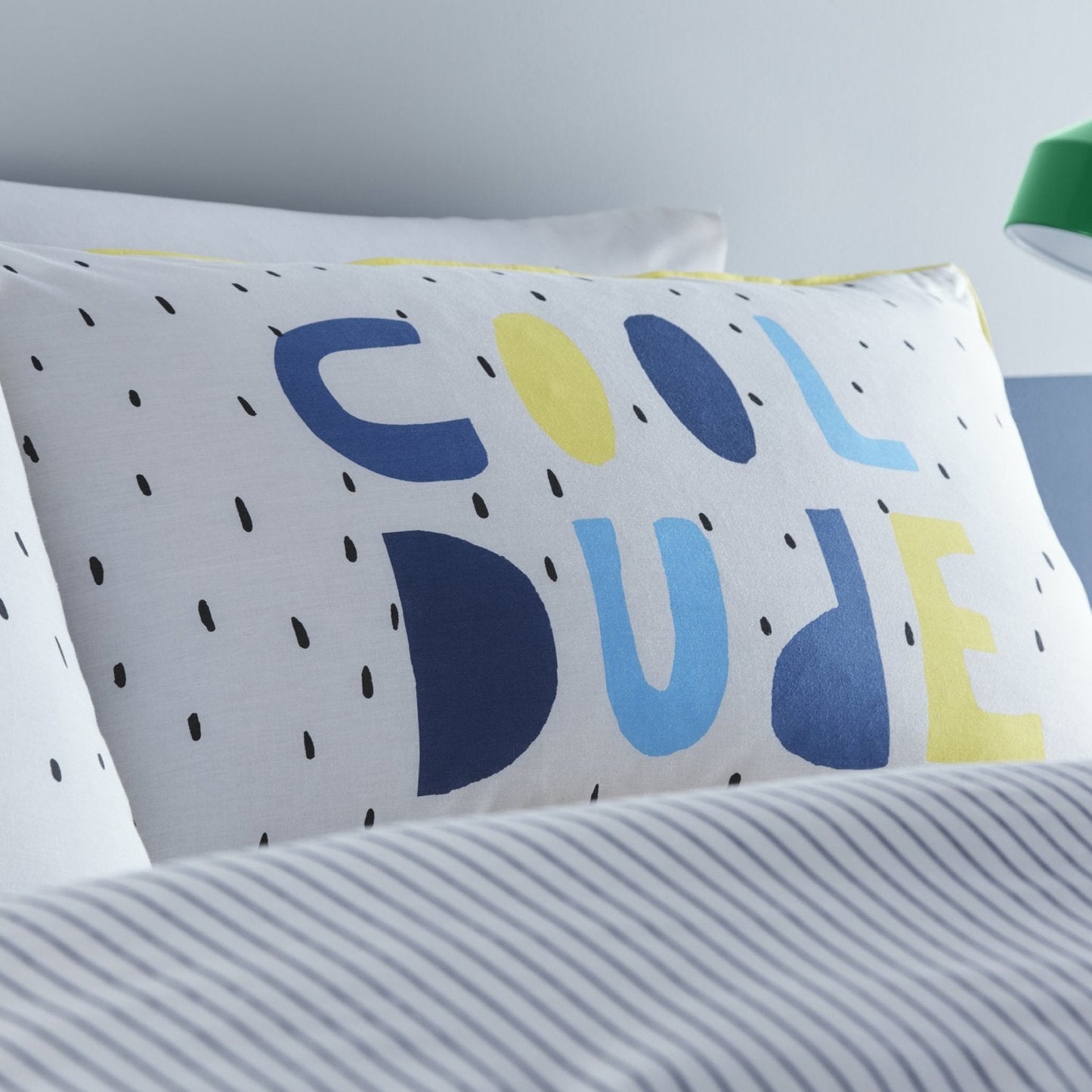 Billie Stripe Navy Cotton Kids Duvet Set