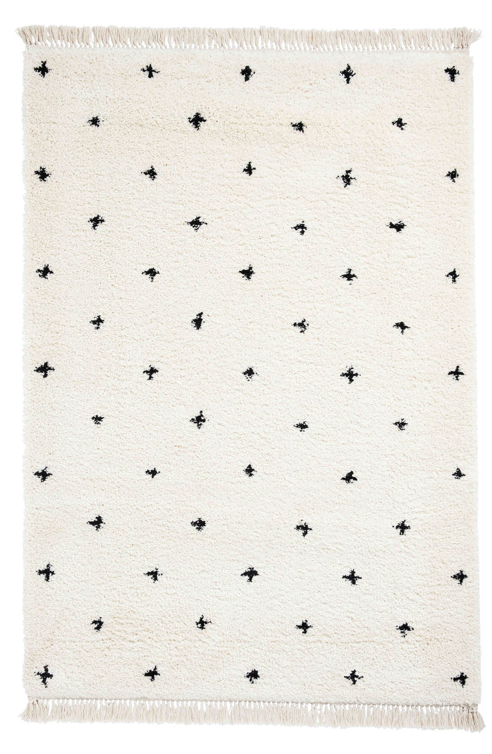 Boho A475 White/Black Rug