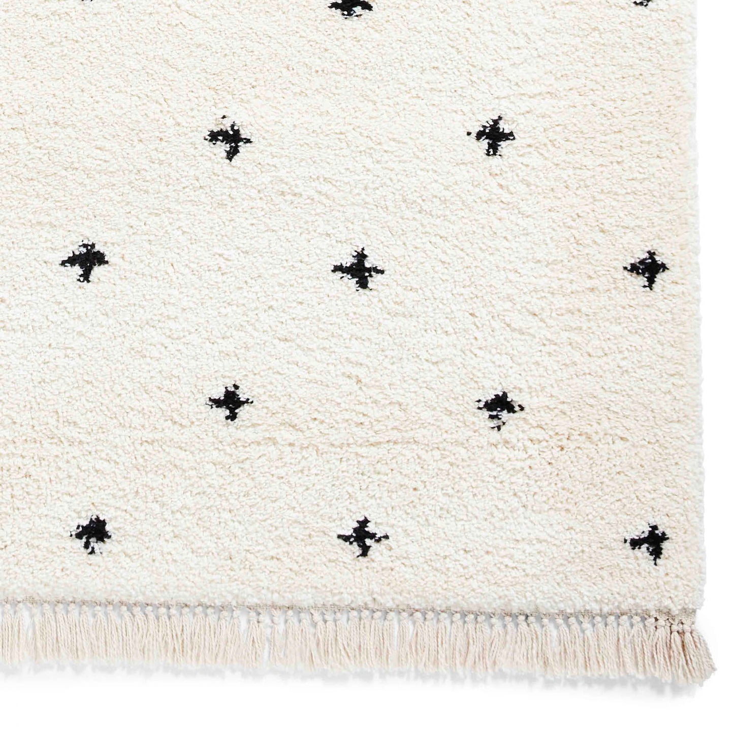 Boho A475 White/Black Rug