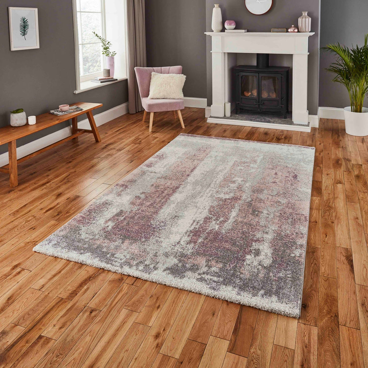 Brooklyn 8595 Ivory Rose Rug