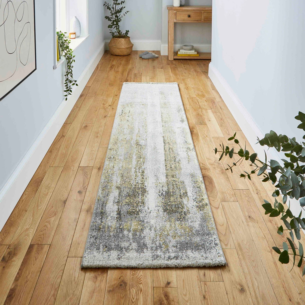 Brooklyn 8595 Ivory Yellow Runner