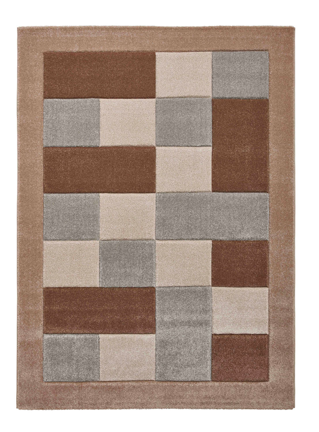 Brooklyn BRK04 Beige/Grey Rug