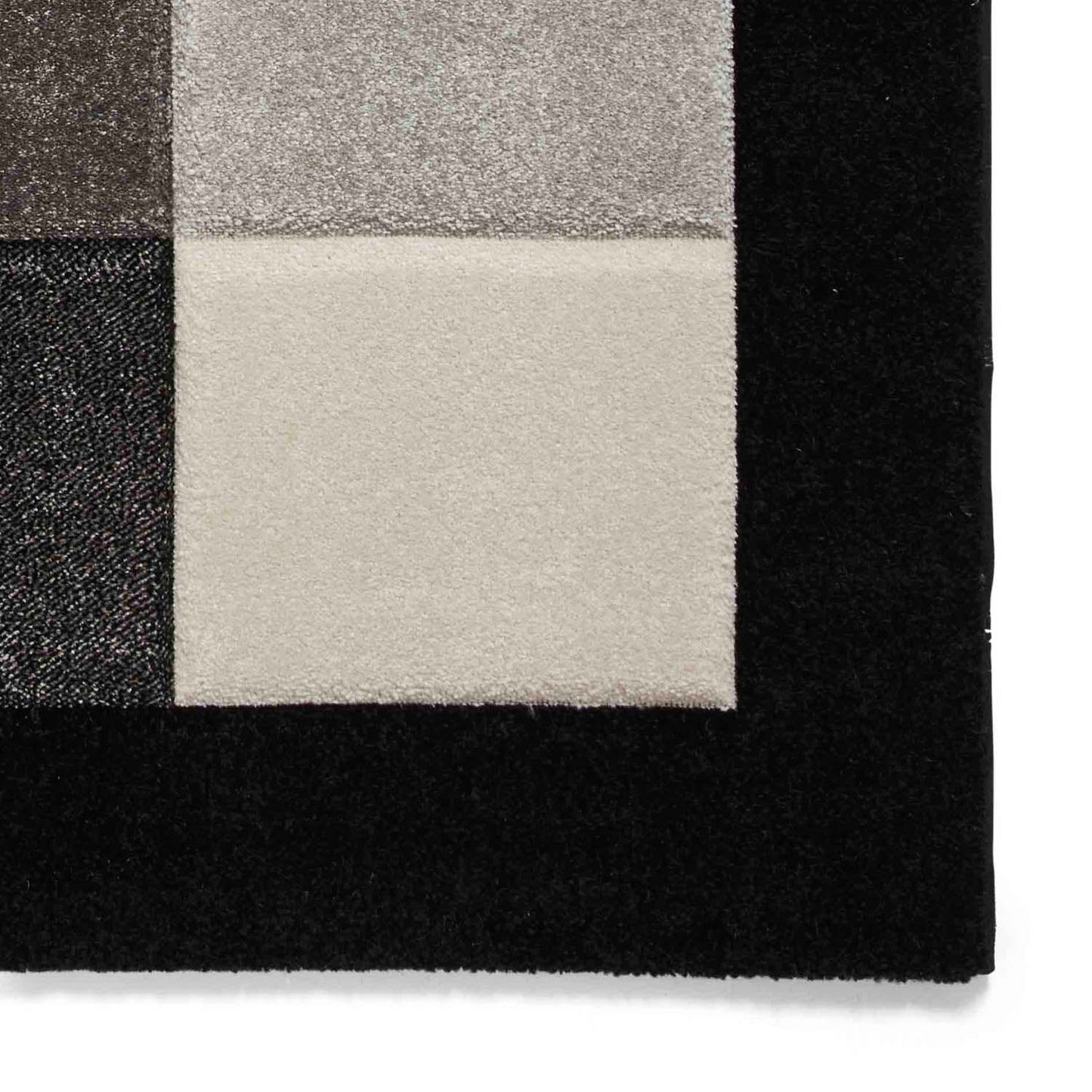 Brooklyn BRK04 Black/Grey Rug