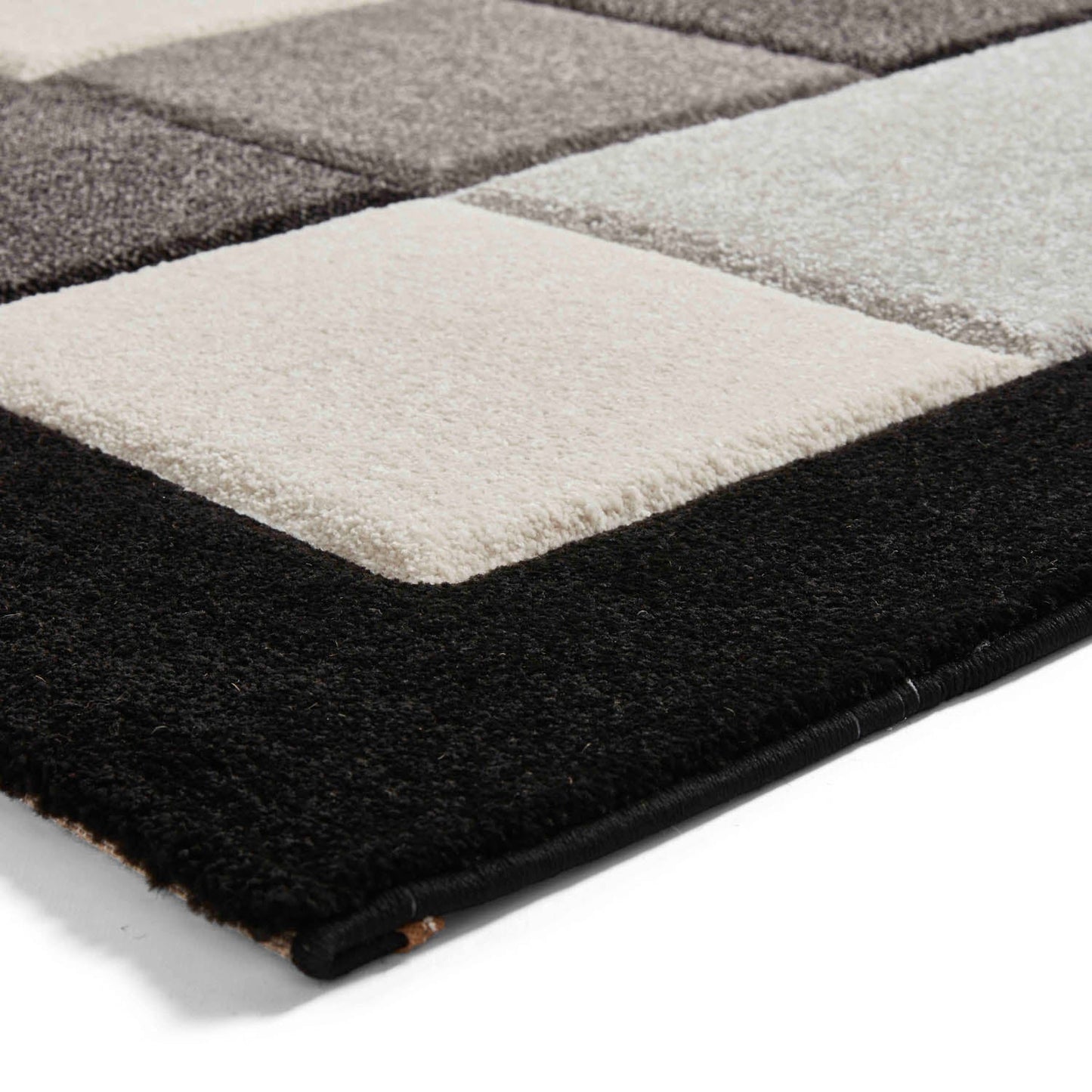 Brooklyn BRK04 Black/Grey Rug