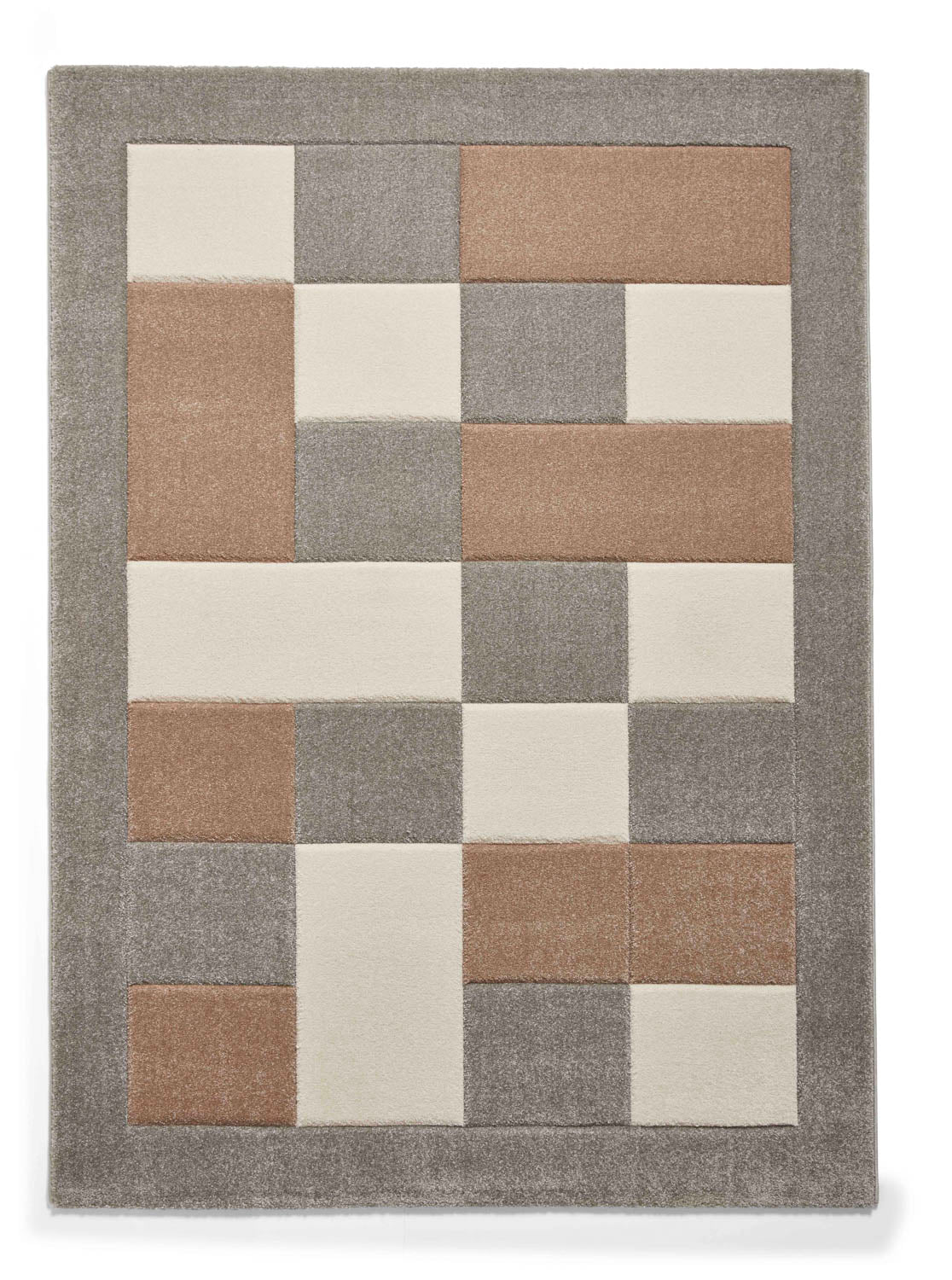 Brooklyn BRK04 Grey/Beige Rug