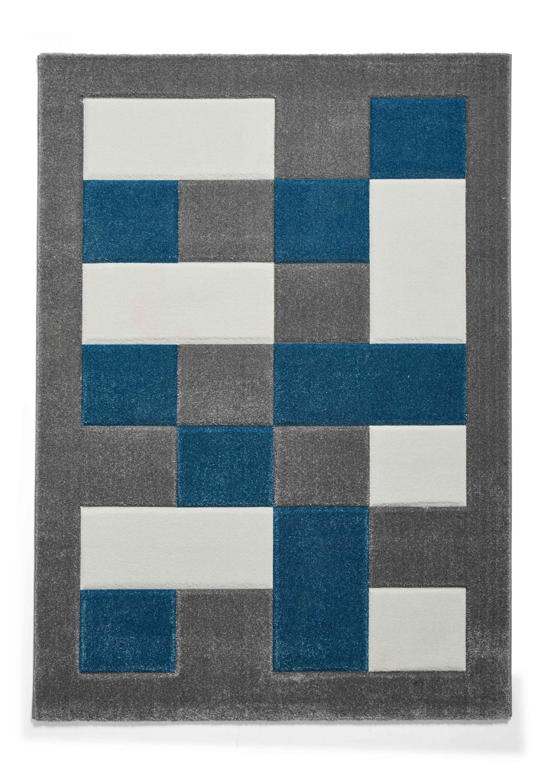 Brooklyn BRK04 Grey/Blue Rug