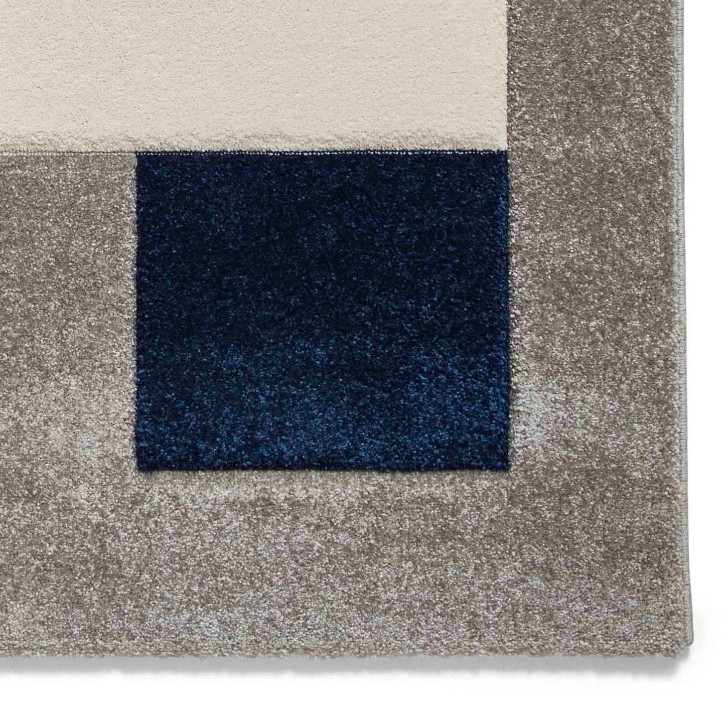 Brooklyn BRK04 Grey/Navy Rug