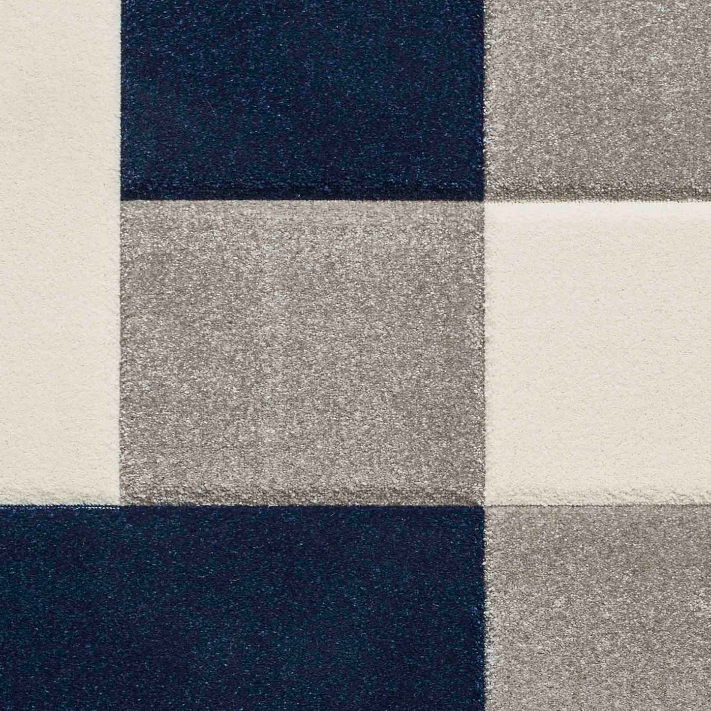 Brooklyn BRK04 Grey/Navy Rug