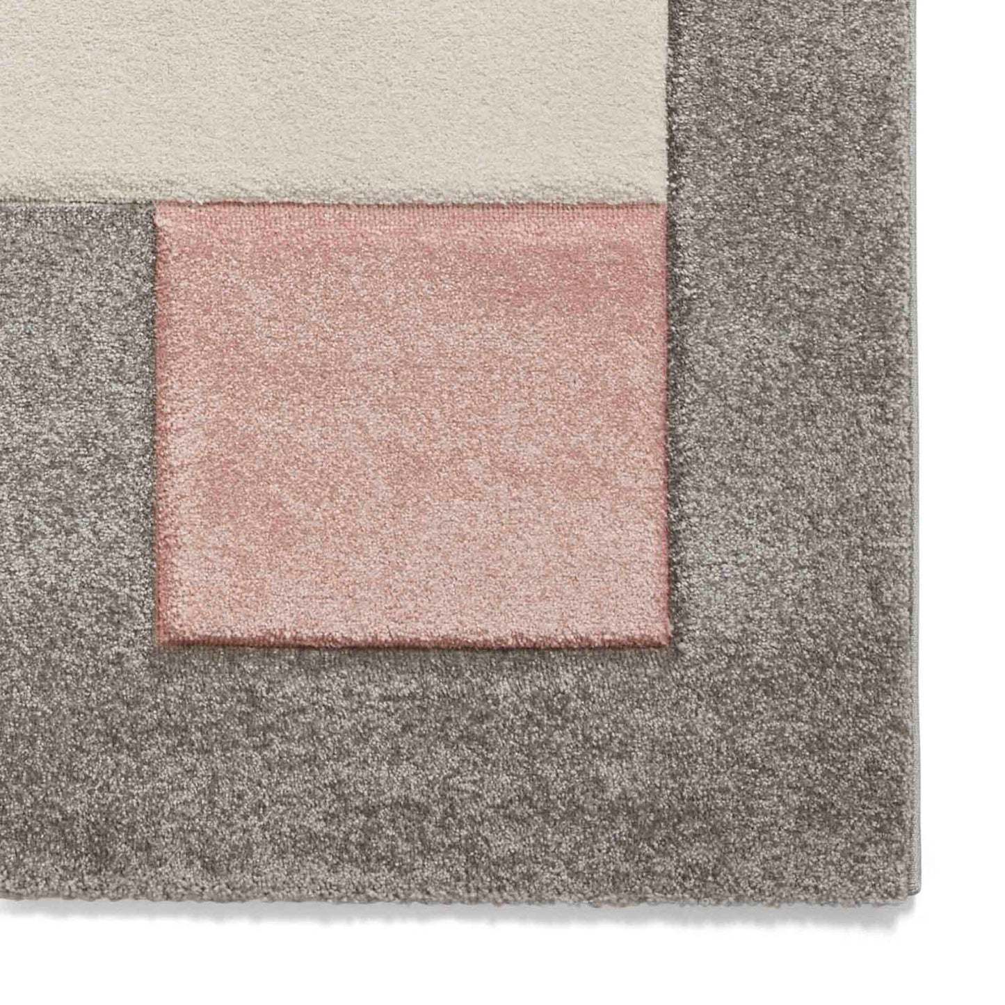 Brooklyn BRK04 Grey/Rose Rug