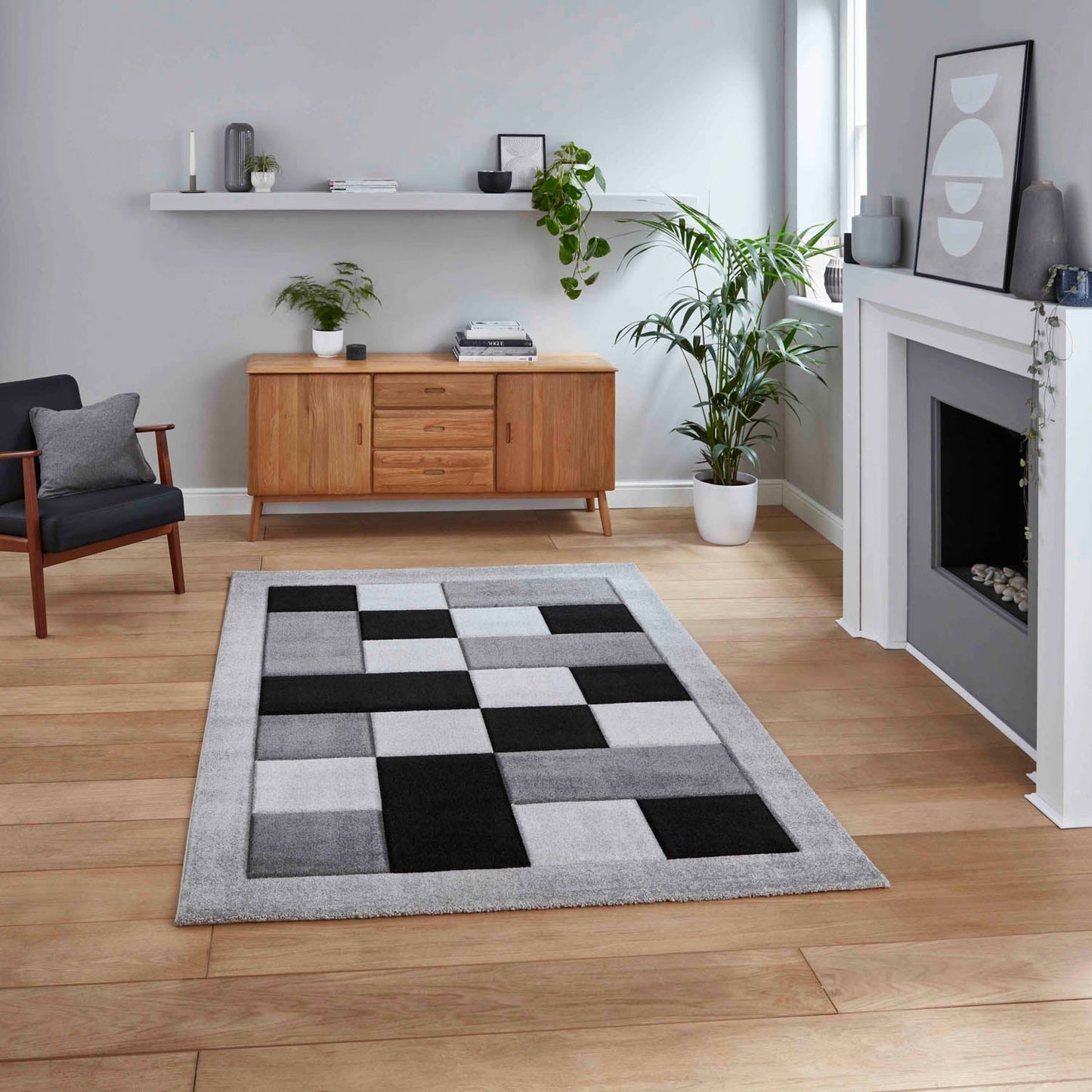 Brooklyn BRK04 Grey Rug