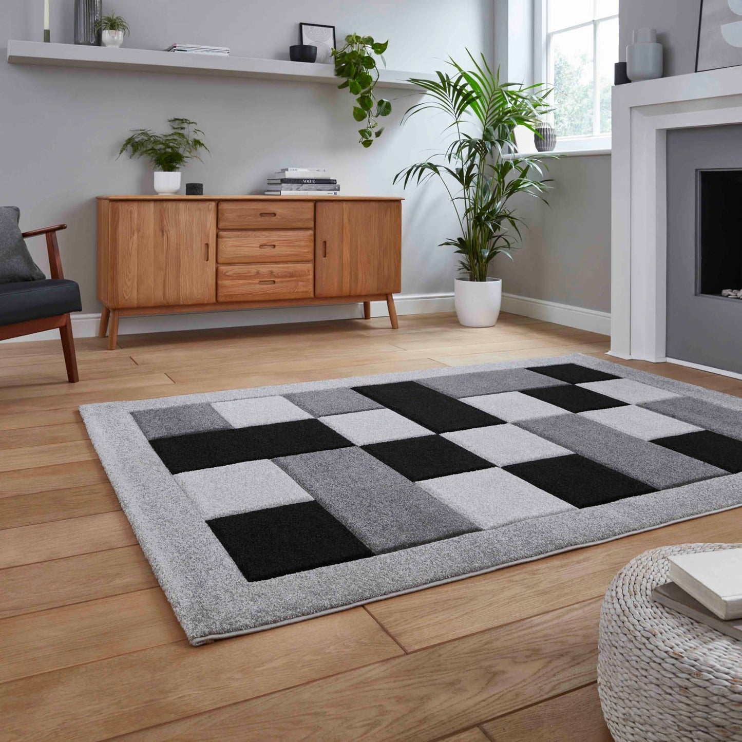 Brooklyn BRK04 Grey Rug